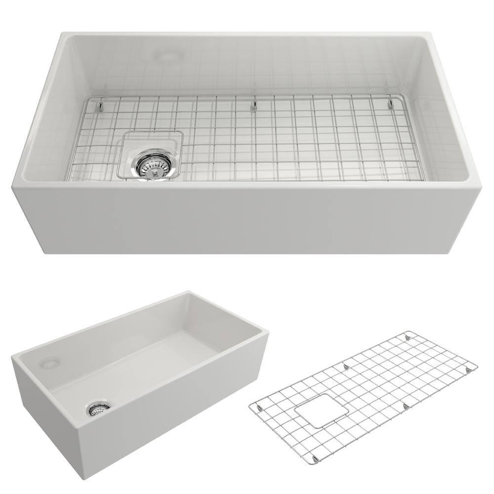 36'' L Farmhouse / Apron Fireclay Kitchen Sink