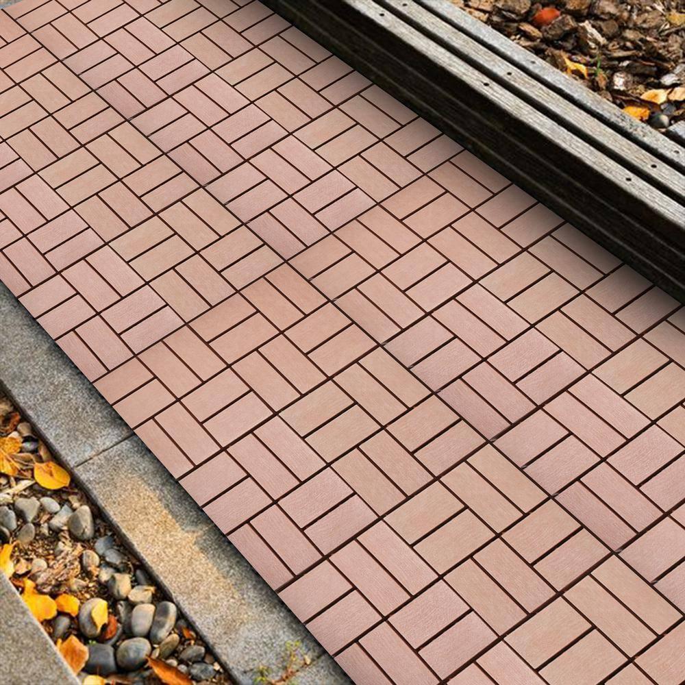 Sturdy Interlocking Tiles High Load Capacity Versatile Usage 44-Pack 12"x12