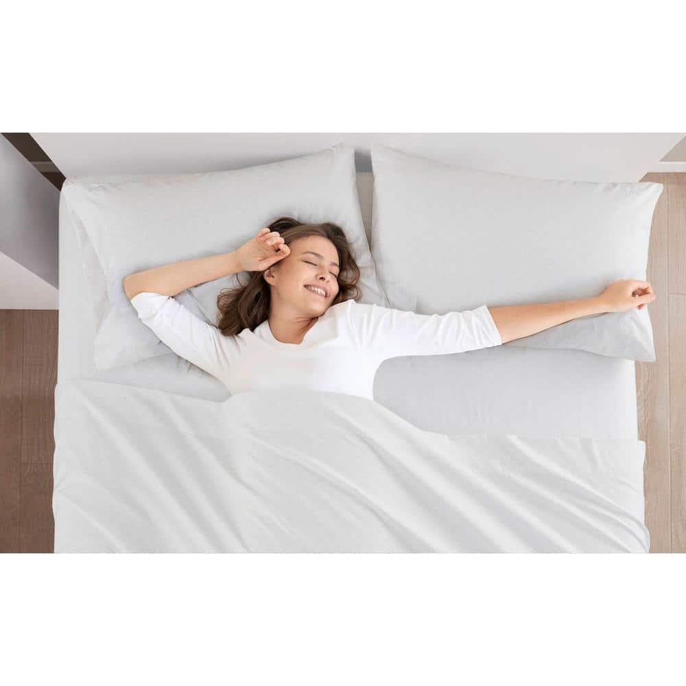 Intelligent Design Queen Print Microfiber All Season Soft Wrinkle Free Sheet Set Beige: Machine Washable, Elastic Fitted Sheet, OEKO-TEX Certified