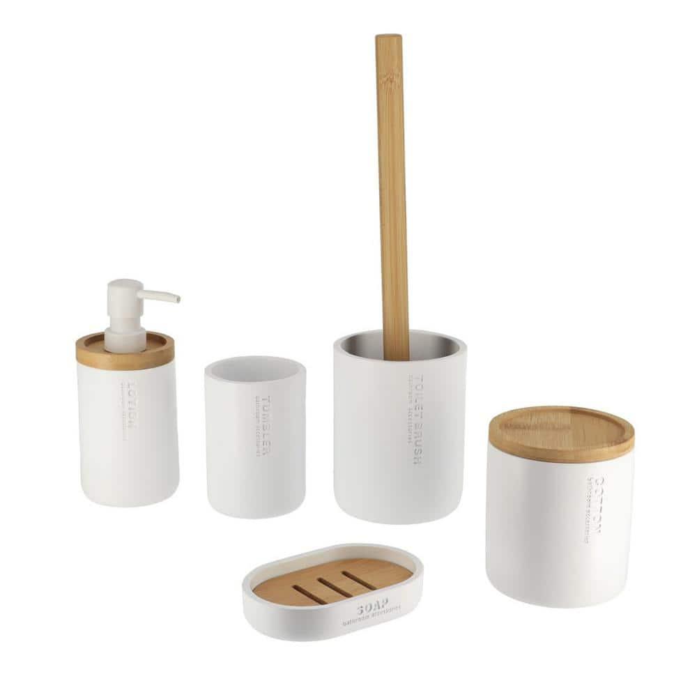 Evideco Bathroom Tumbler / Toothbrush Holder Willis Collection