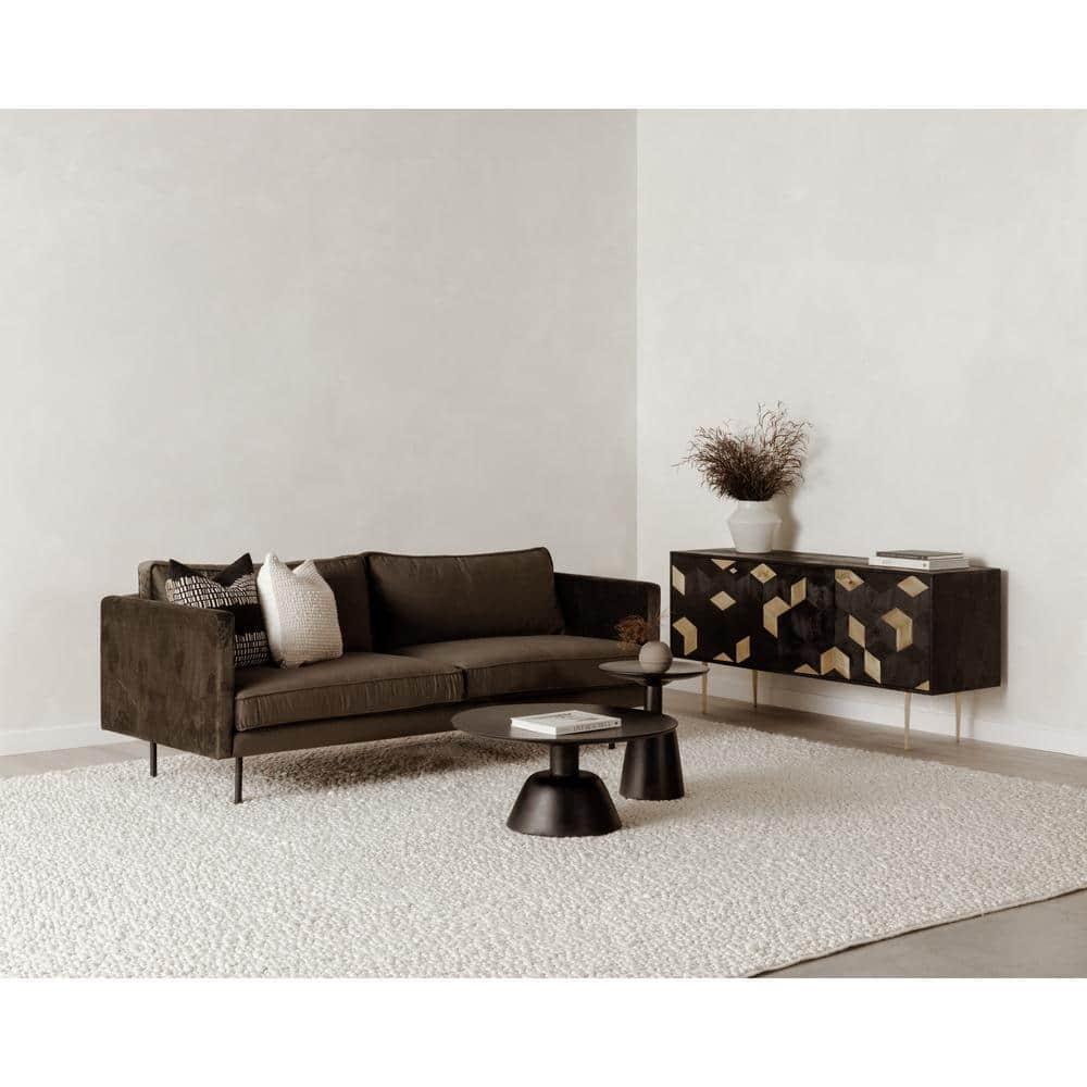 Dalton Round Coffee Table - Black