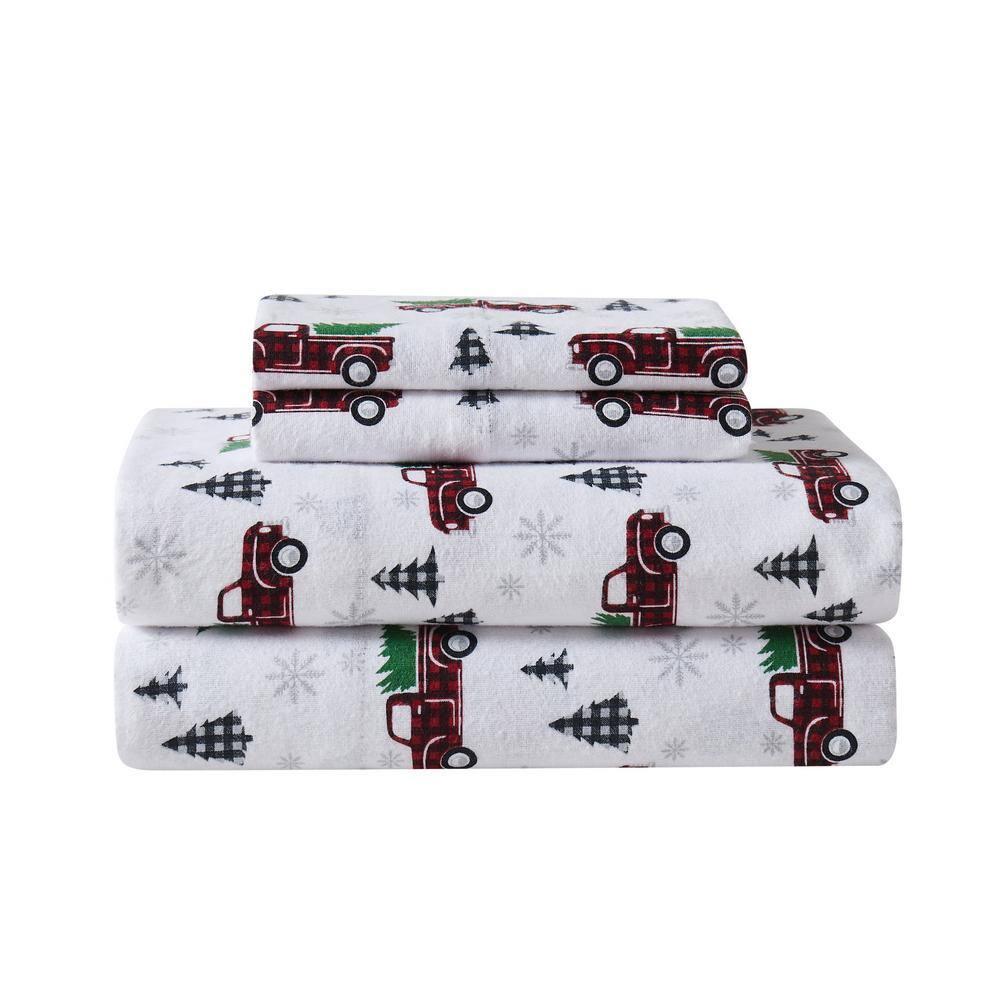 Truly Soft Holiday Novelty 100% Cotton Standard Sheet Set