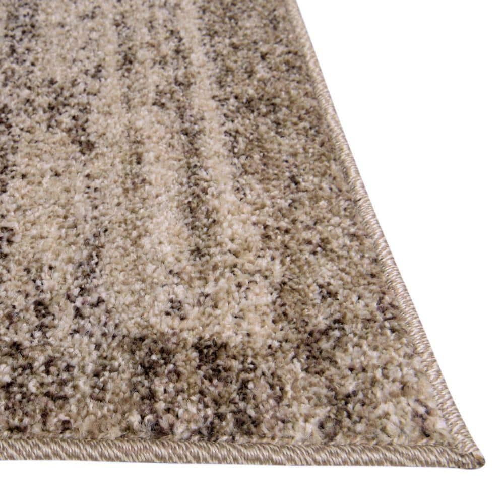 Unique Loom Abigail Del Mar Area Rug , 8'x11'2" Rectangular ,Beige