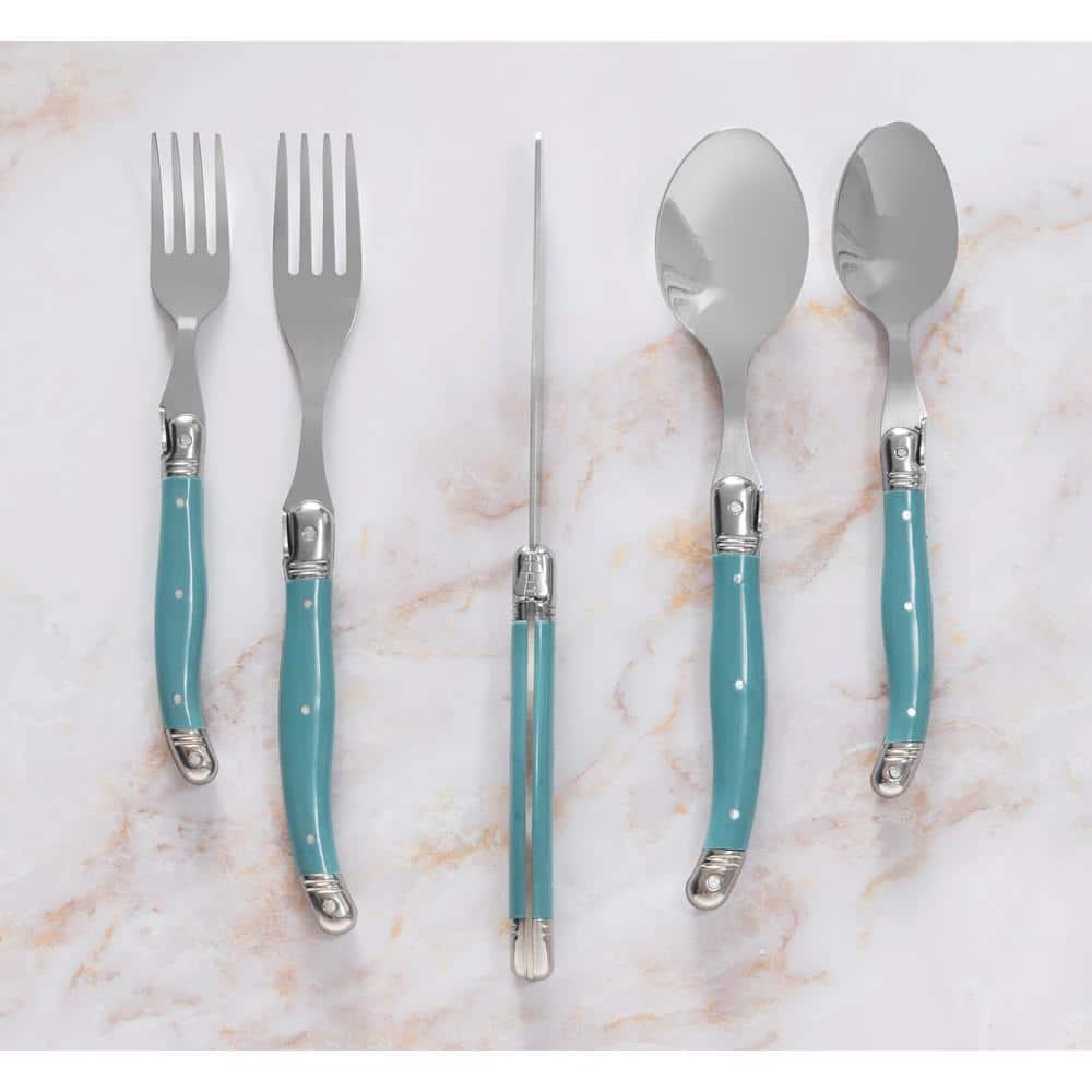 French Home French Home Laguiole 20 Piece Stainless Steel Flatware Set, Service for 4 (Set of 20)