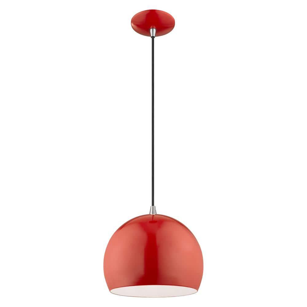 Schultz Single Light Metal Dimmable Pendant