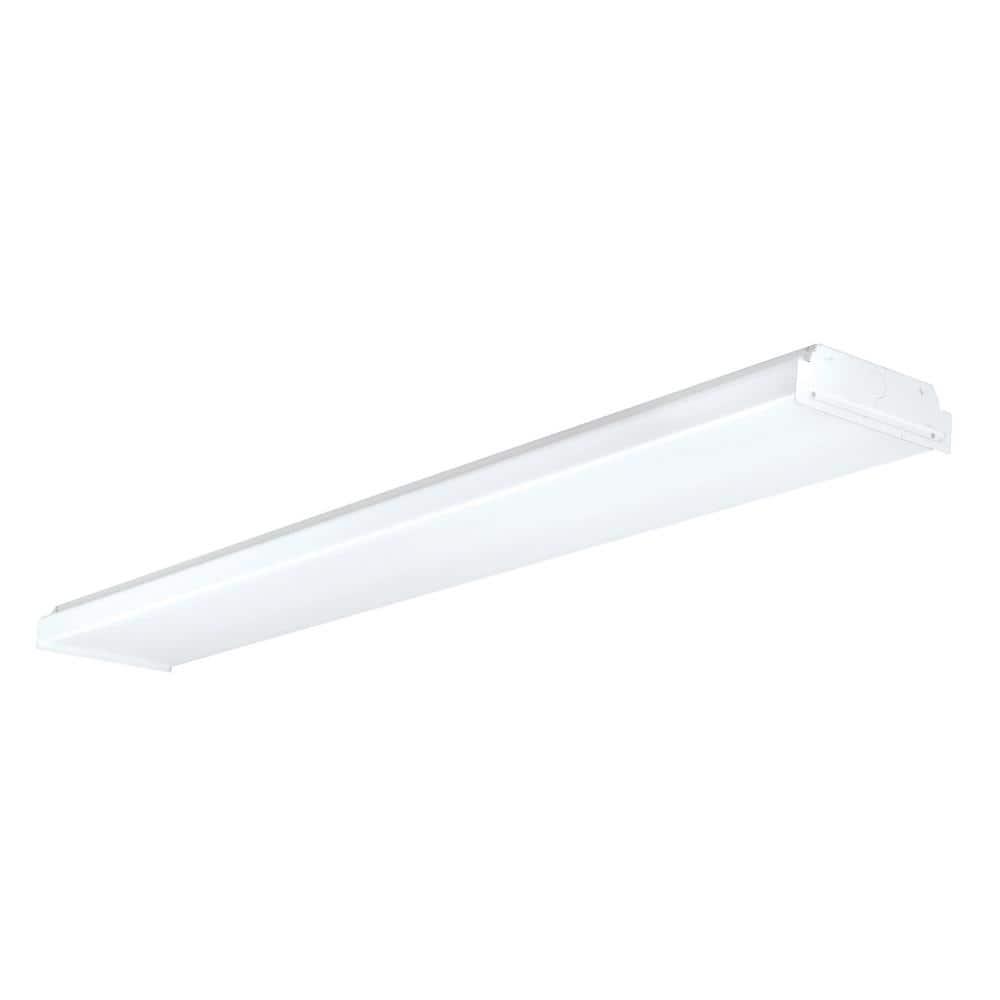 AFX  Wrap 24-inch White LED Flush Mount with Frosted Clear Diffuser TRIAC/ELV Dimmer