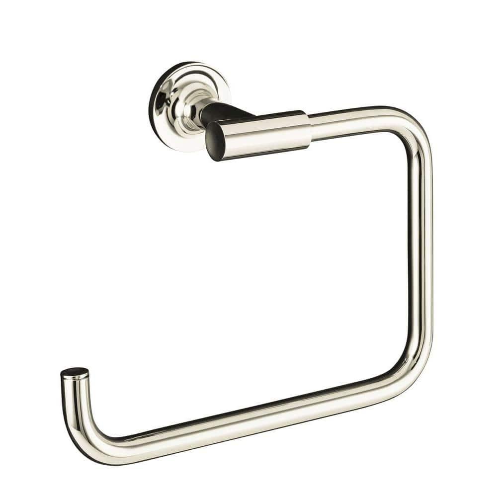 Purist® Wall Mounted Towel Ring for Bathroom, Metal Bathroom Hand Towel Ring