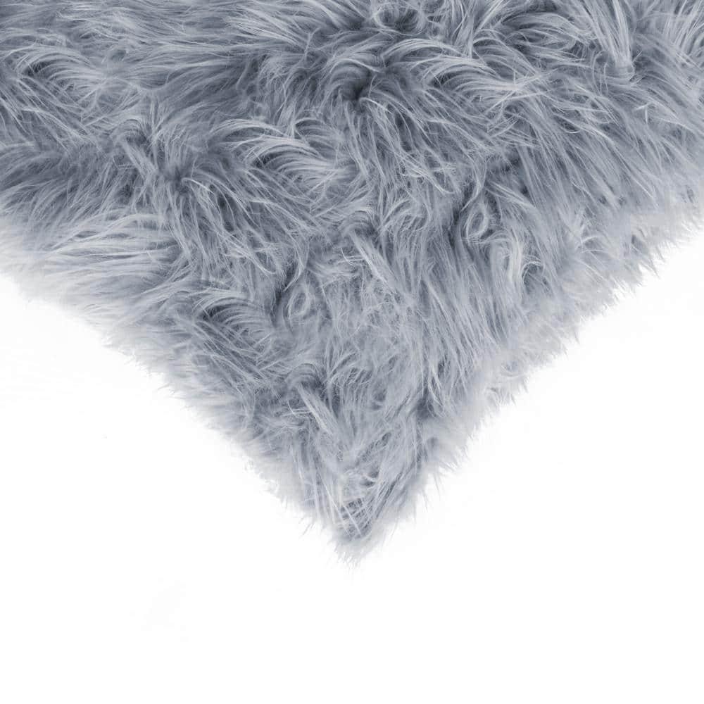 Belton Animal Print Faux Fur Throw Pillow (Set of 2)
