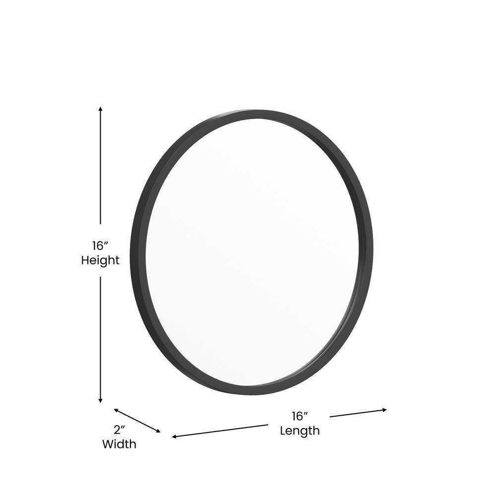 Taylor & Logan Metal Round Wall Mirror
