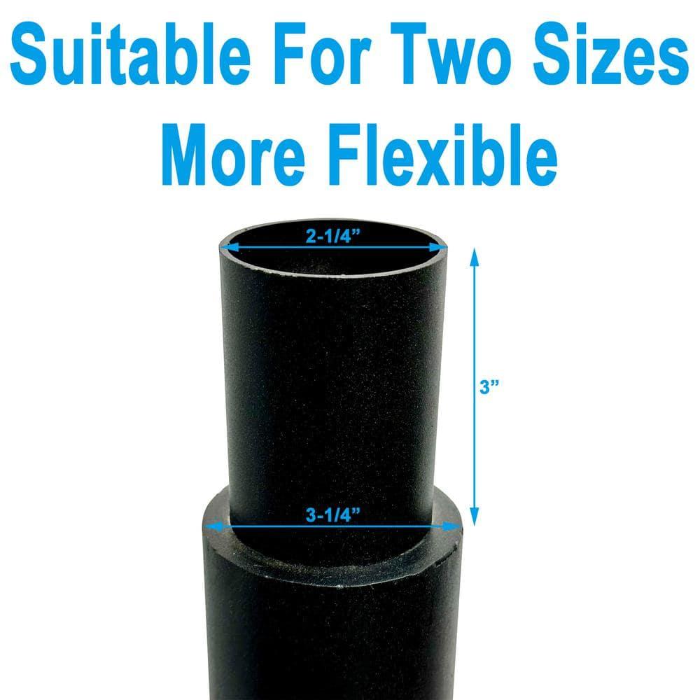 2.5 in - 3 in. up to 13 ft. Black Outdoor Universal Metal Light Post Pole w/ Metal Rebar Cage