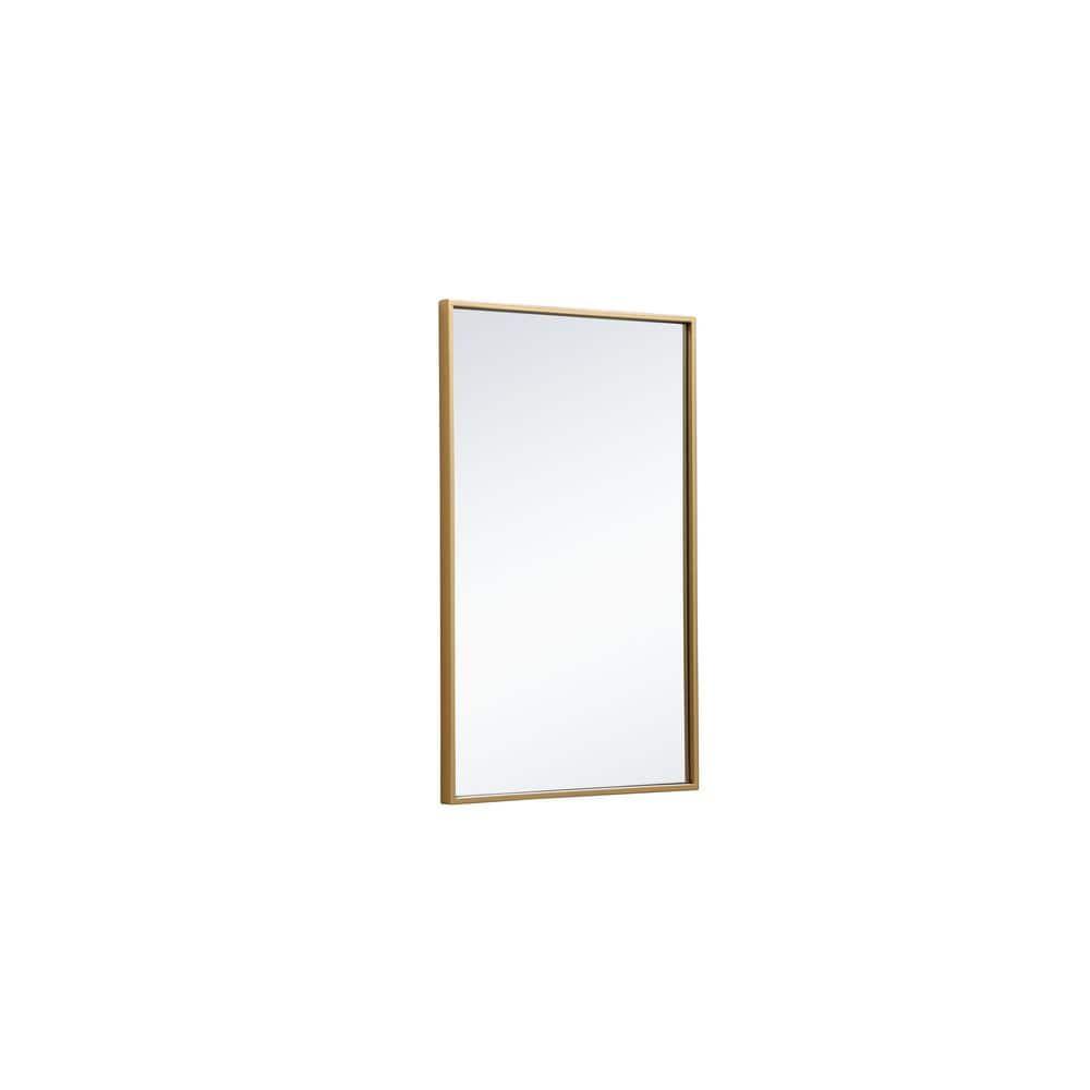 Sabine Metal Rectangle Wall Mirror