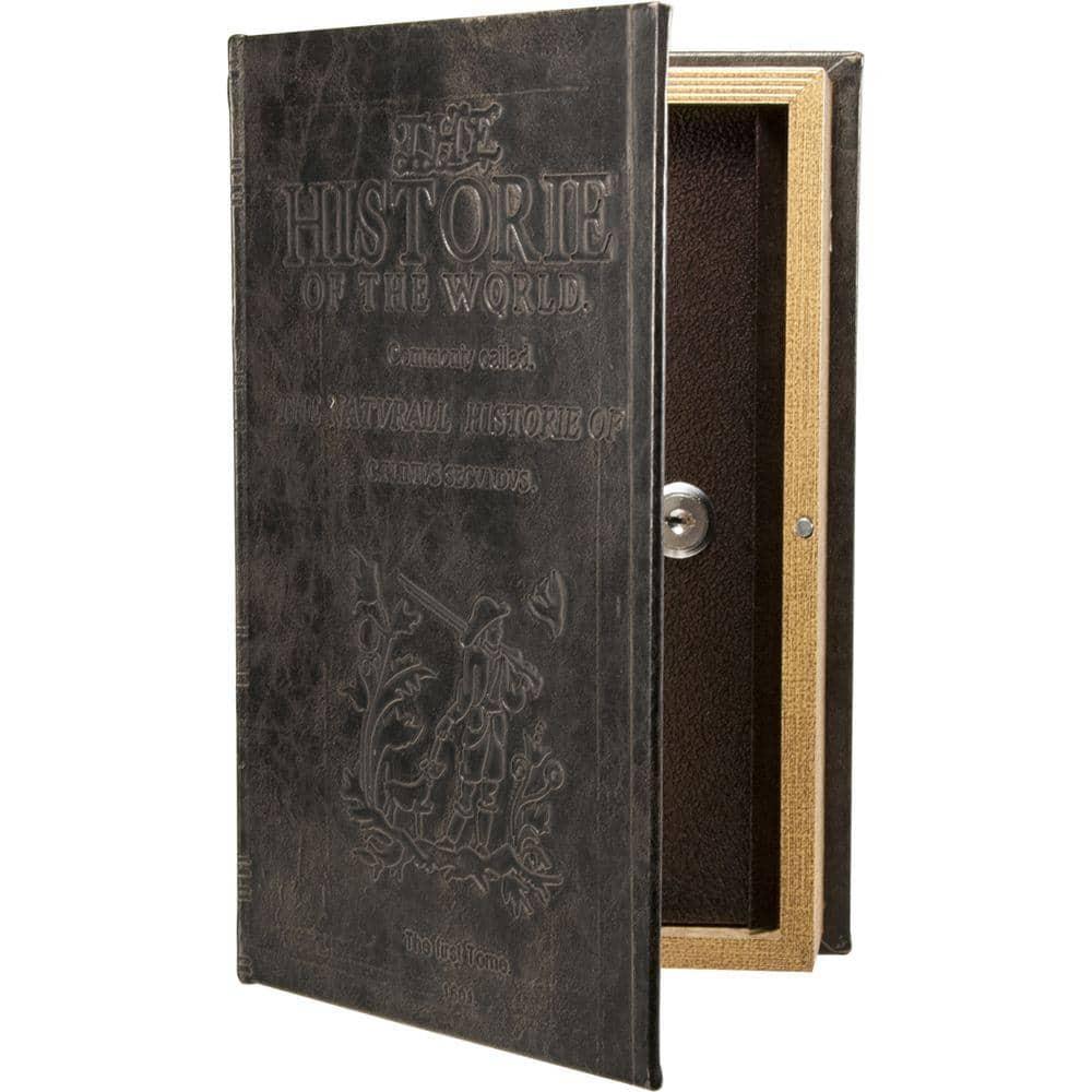 Barska ANTIQUE BOOK LOCK BOX W/KEY