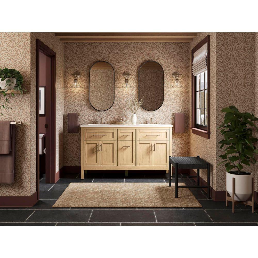 Essential Capsule Wall Mirror, Bathroom/Vanity Mirror with Frame