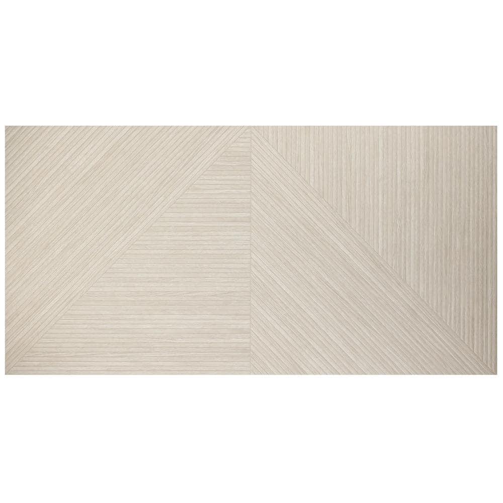 23.62 in. x 47.24 in. Matte Porcelain Wood Look Wall Tile (15.49 Sq. Ft./ case)
