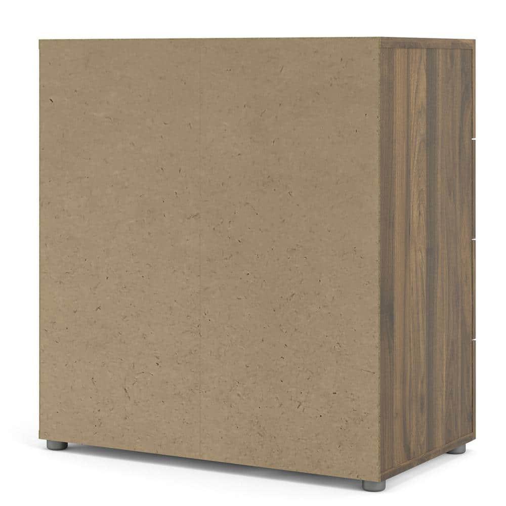 Tvilum, Austin 4 Drawer Chest, Walnut