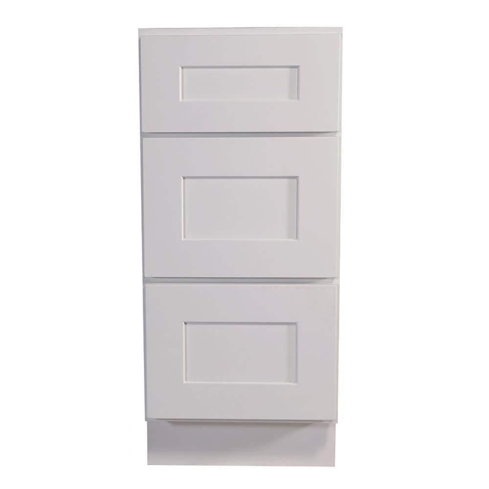 Design House Design House Brookings Unassembled Shaker Drawer Base Kitchen Cabinet