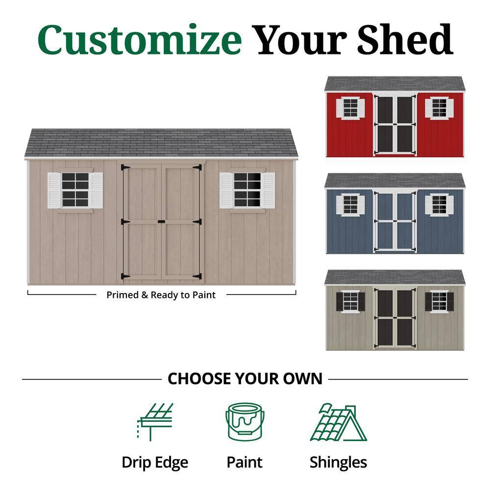 Value Workshop Outdoor Wood Storage Shed
