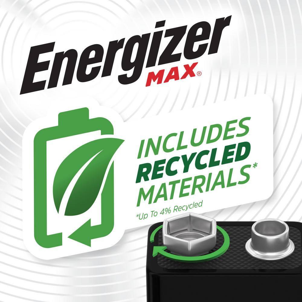 Energizer Max 9V Batteries - 2pk Alkaline Battery