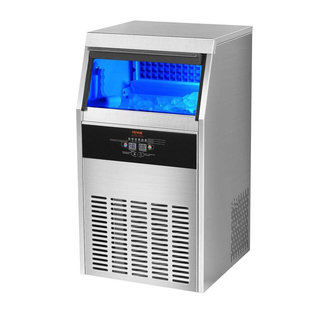 VEVOR VEVOR 100 Lb. Daily Production Cube Clear Ice Freestanding Ice Maker