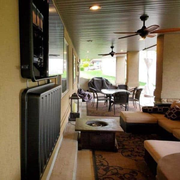 Storm Shell Storm Shell Black OUTDOOR TV ENCLOSURE