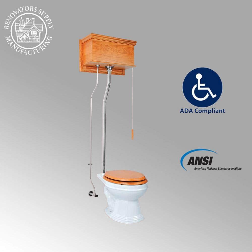 The Renovators Supply Inc. 12199 The Renovators Supply Inc. 1.6 Gallons GPF Elongated Kit (Seat Not Included)