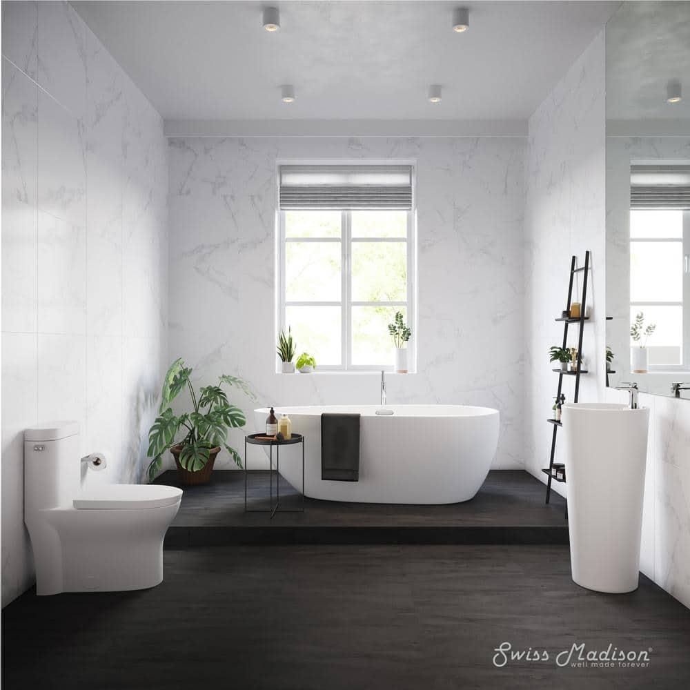 Monaco Circular Basin Pedestal Sink