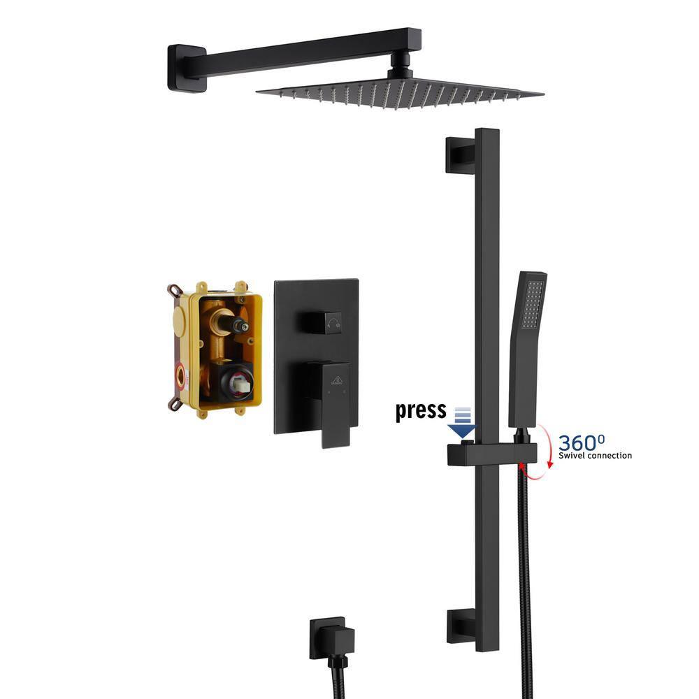 Pressure-Balanced (Temperature And Volume) All-In-One Kit with Rough in-Valve