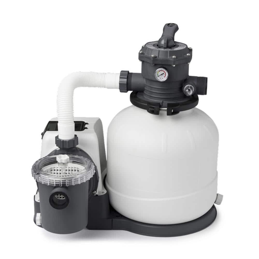 Intex 26647EG 2800 GPH Sand Filter Pump with Automatic Timer