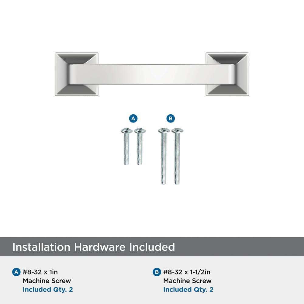 Amerock Ville 3 inch (76mm) Center-to-Center Cabinet Pull