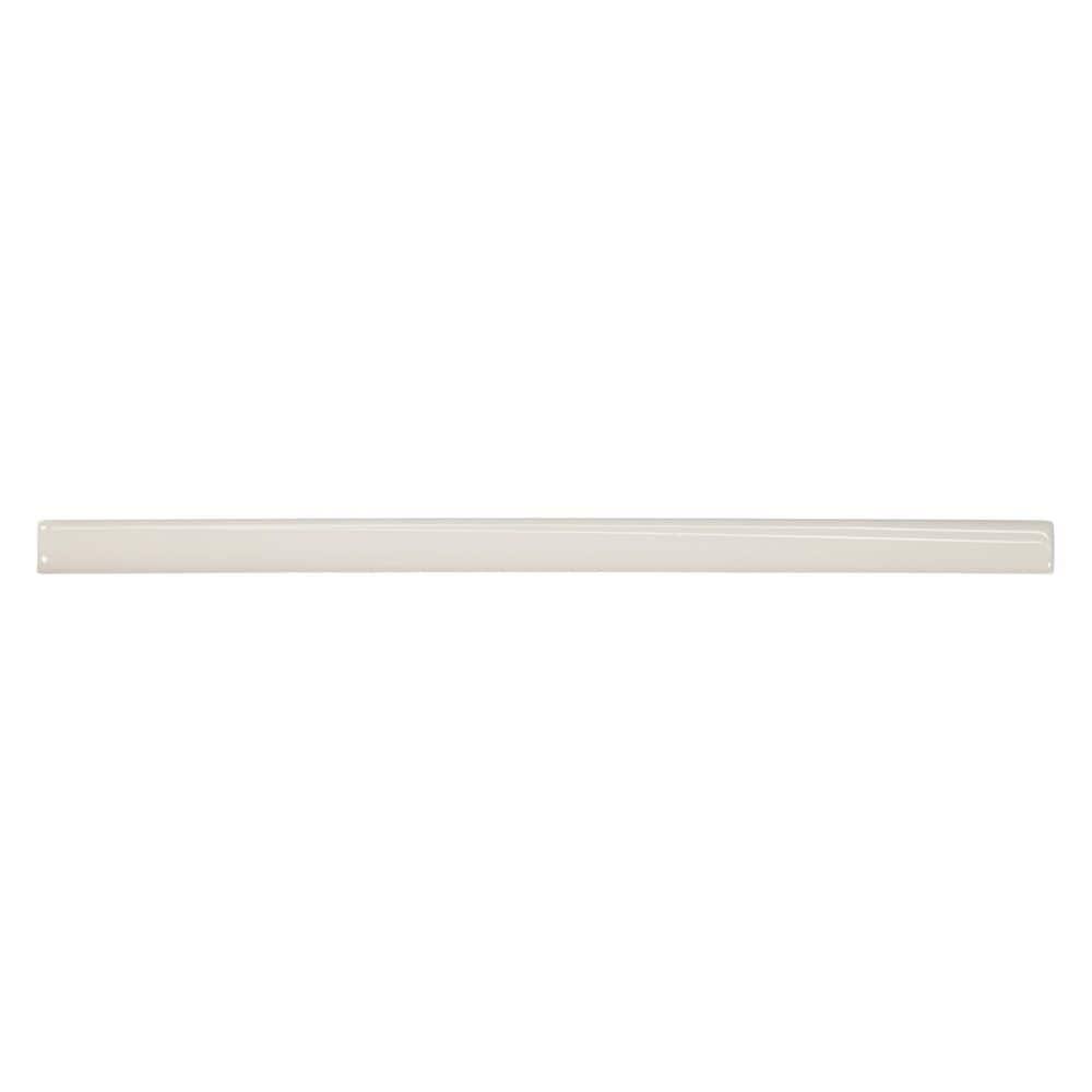 Bedrosians Marin 0.5" x 12" Jolly Miter Edge Ceramic Trim in Sand Dollar