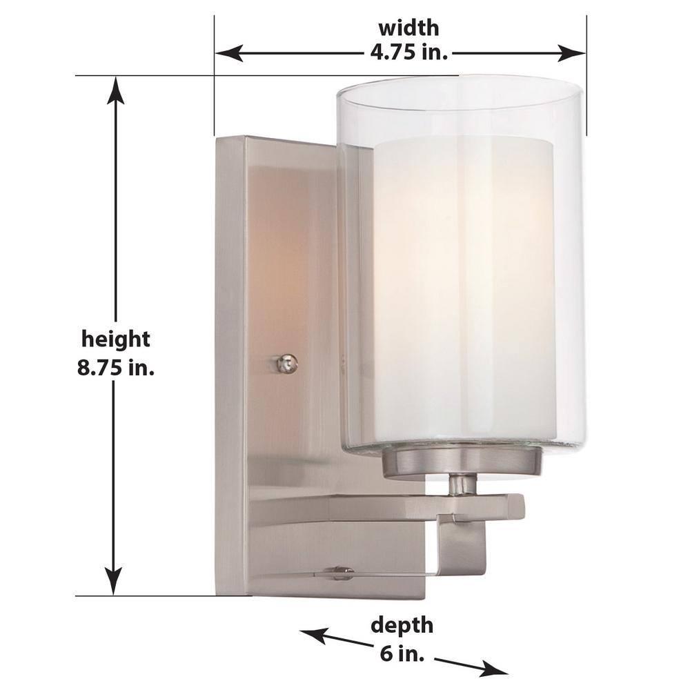 Minka Lavery Parsons Studio 4.5-in 1 -Light Brushed Nickel Modern/contemporary Vanity light
