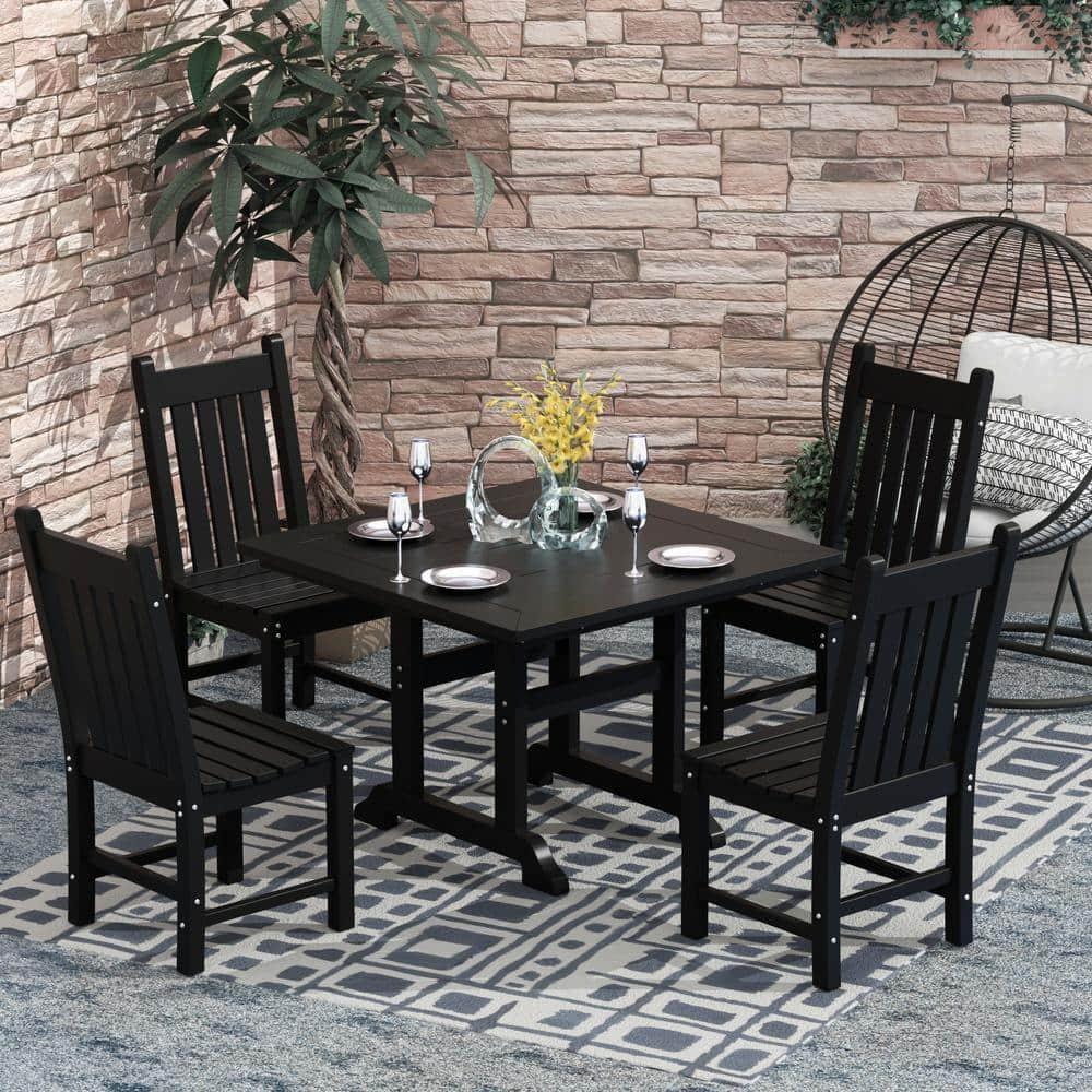 Westin Outdoor Laguna Patio Dining Chair,Black