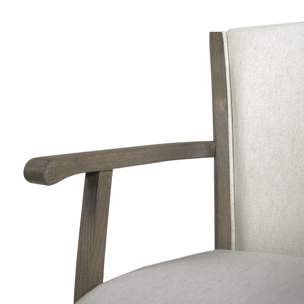 Jennifer Taylor Home Williams 27" Counter Height Bar Stool Natural White