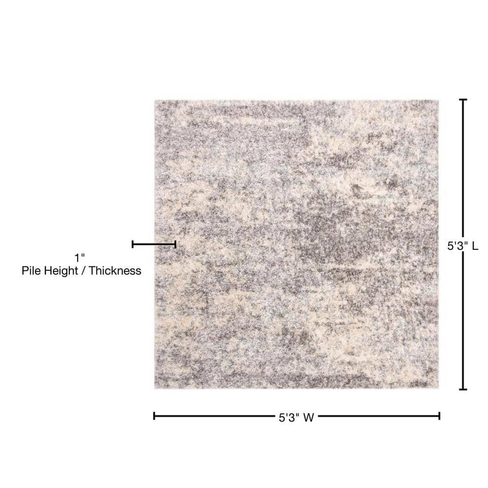 Highland Dunes Artur Shag 200 Performance Abstract Rug