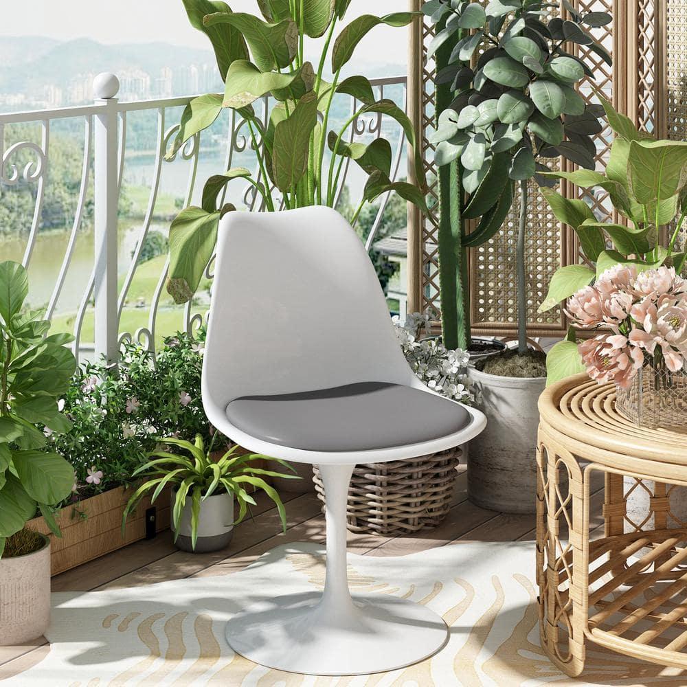 Mapleview Genuine Leather Upholstered Side Chair