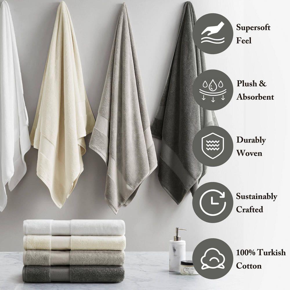 Madison Park Signature Turkish 100% Cotton Bath Sheet 2 Piece Set (Set of 2)