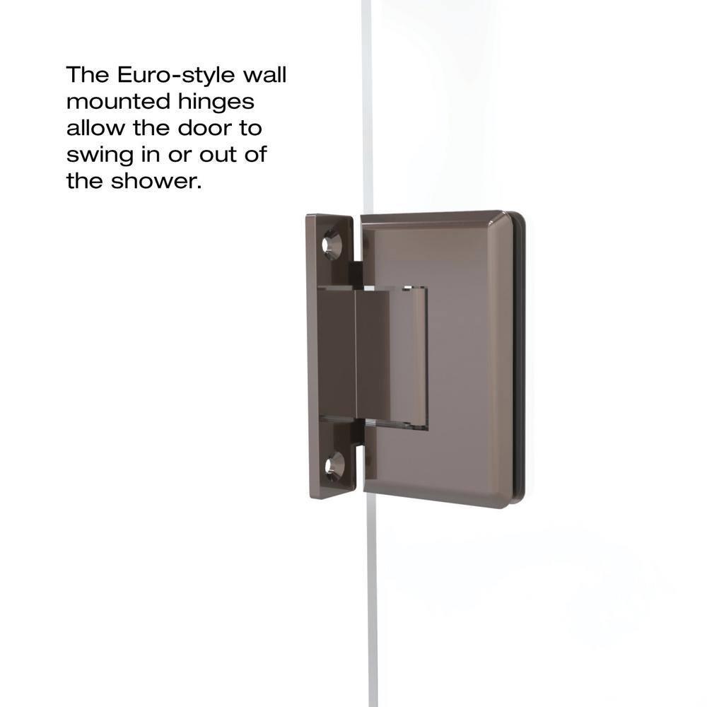 Celesta 58.06" W x 72" H Shower Door