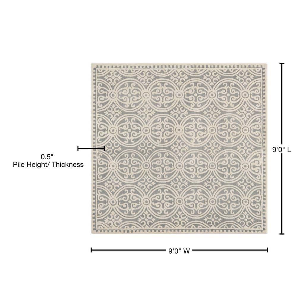 Cambridge CAM123 Hand Tufted Area Rug  - Safavieh