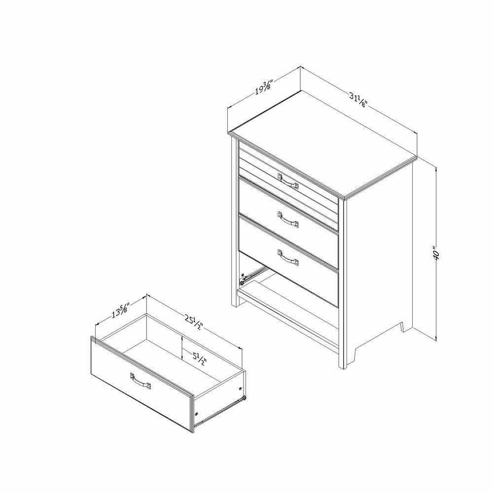 Asten Kids 4 - Drawer Chest