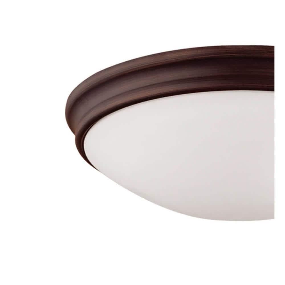 Millennium Lighting 1 - Light Flush Mount in  Rubbed Bronze