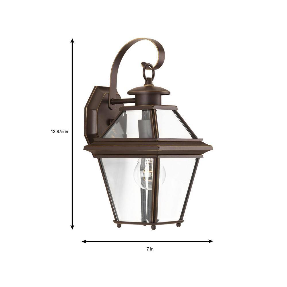 Calais Single Light Empire Outdoor Wall Light