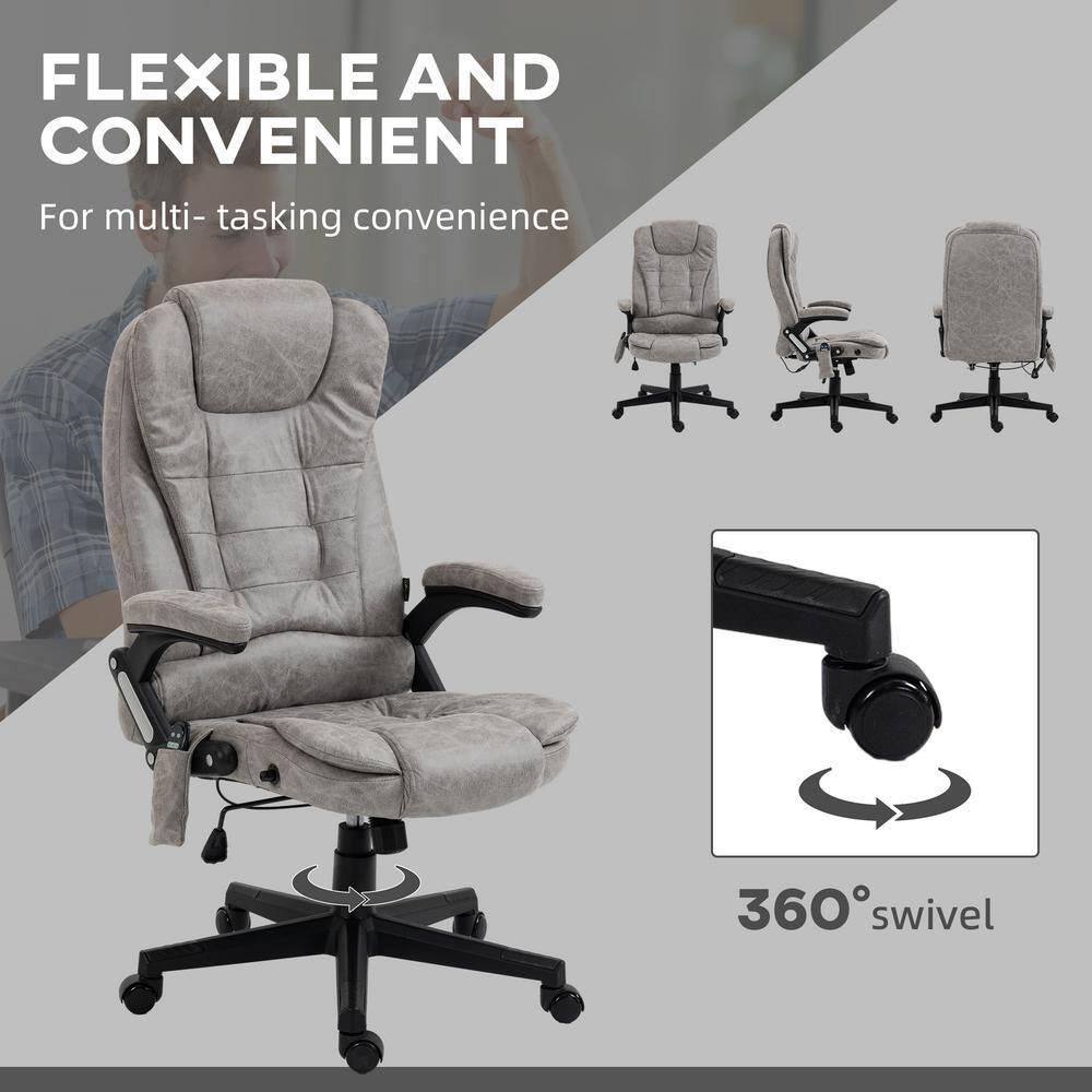 Hokku Designs High-Quality Executive Office Chair With Advanced Massage And Reclining Features