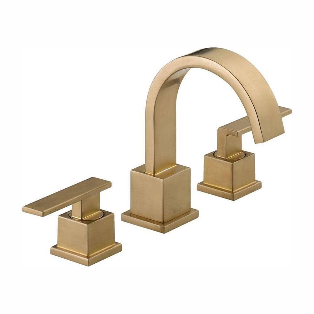Vero Widespread Bathroom Faucet 3 Hole, 2-handle Bathroom Sink Faucet with Drain Assembly