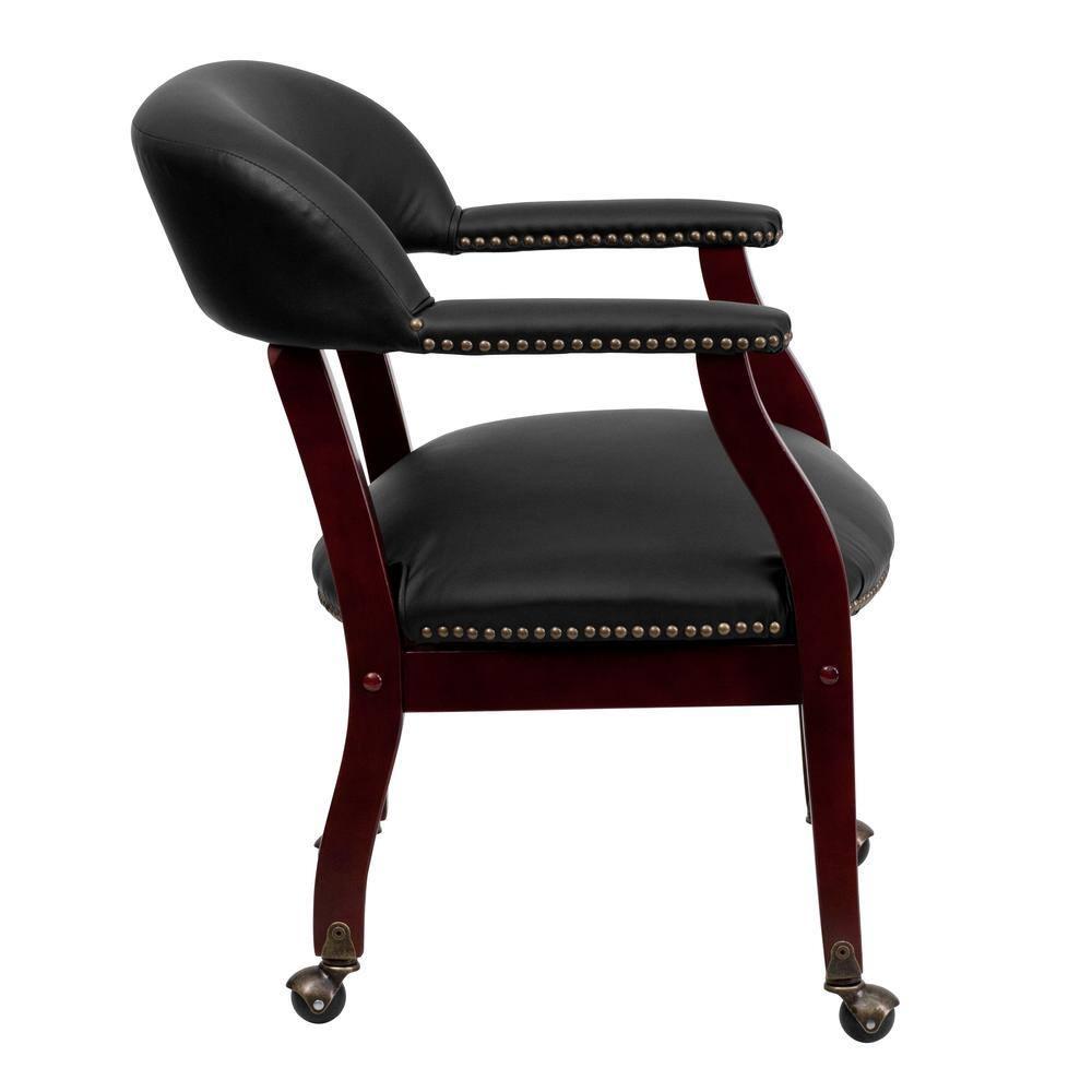 Flash Furniture Paulson Conference Chair with Accent Nail Trim and Casters
