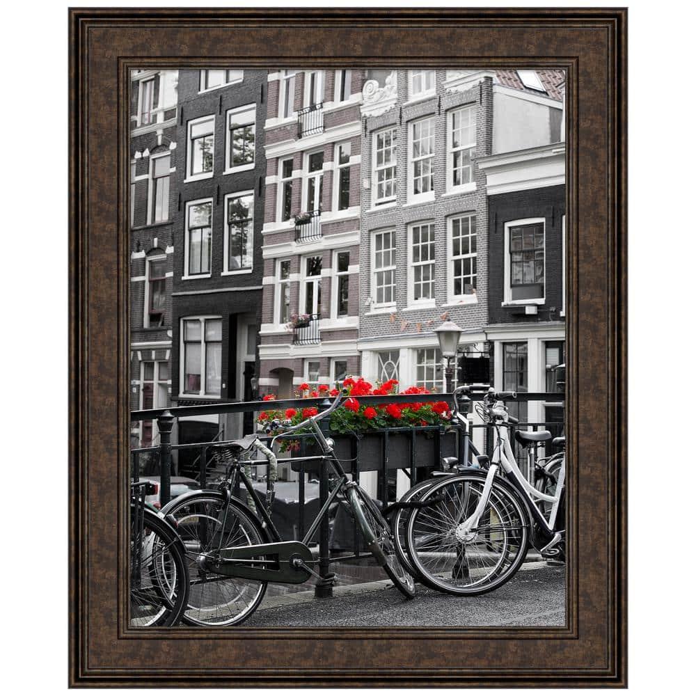 Amanti Art Ridge Bronze Picture Frame Opening Size 22x28 in.
