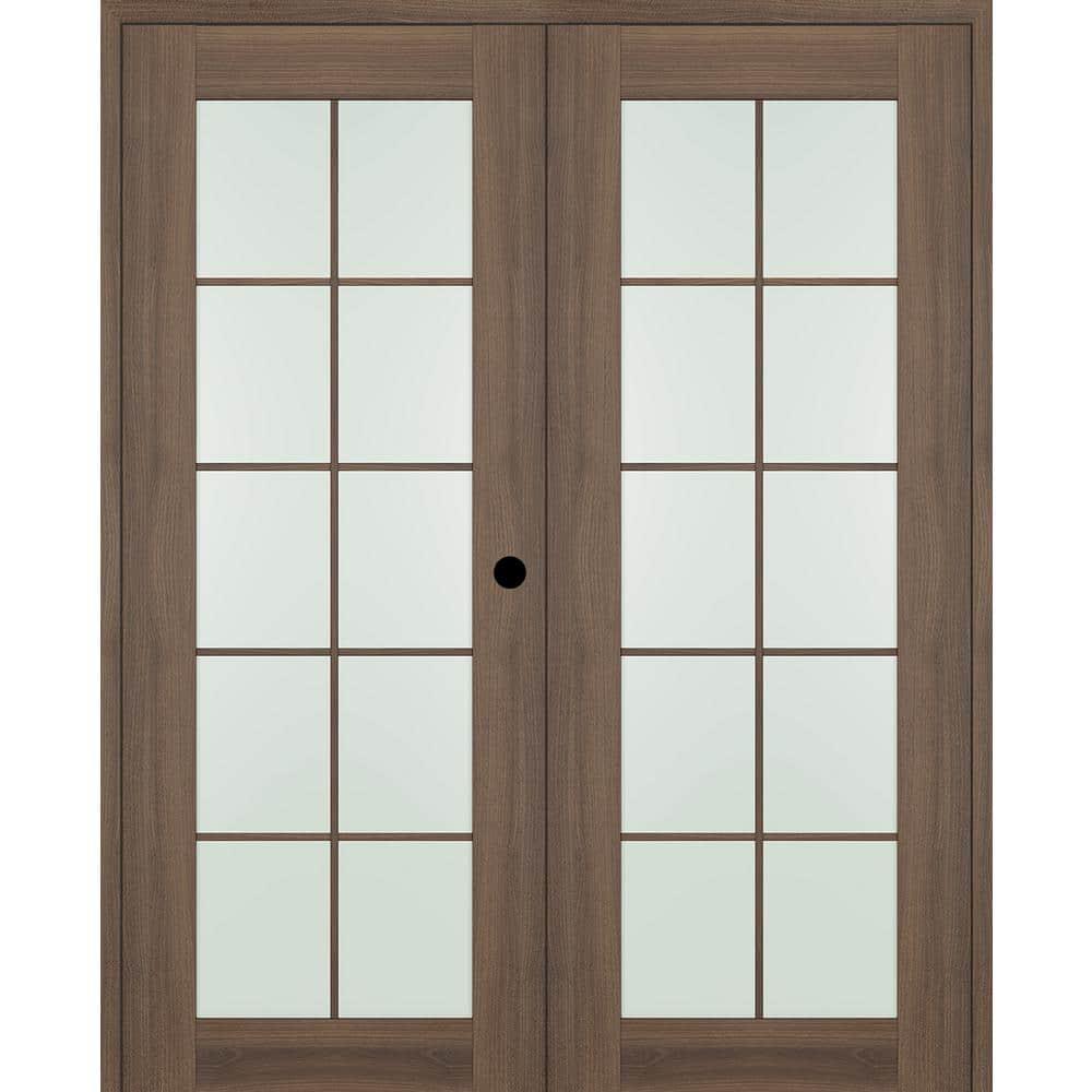 Belldinni Avon 10 Lite Solid + Manufactured Wood Paneled French Doors