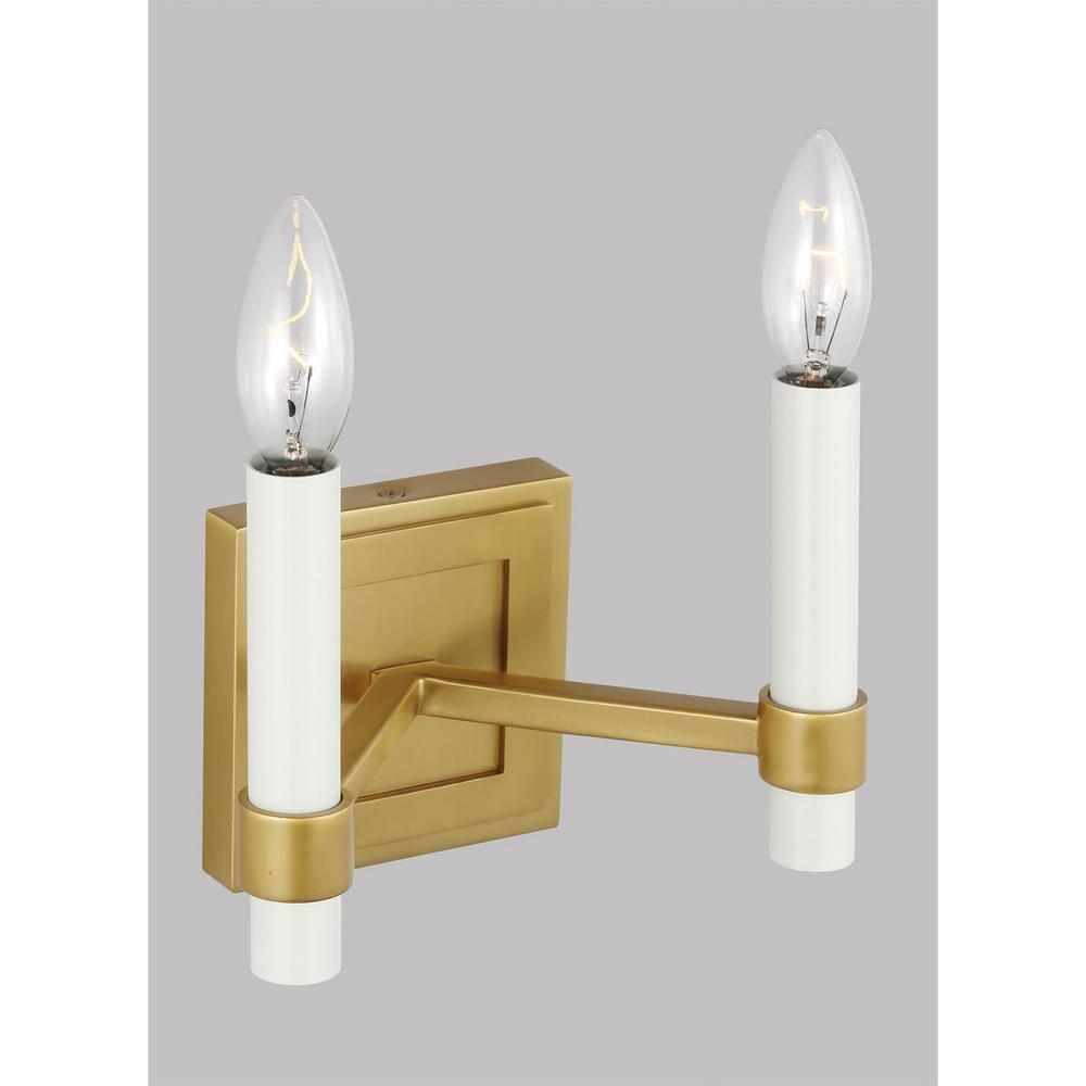 Annabel Steel Candle Wall Light