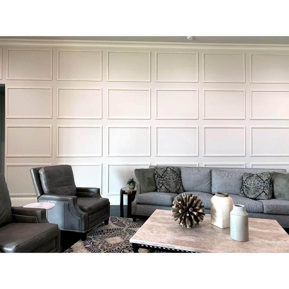 Ekena Millwork 16"W x 16"H x 3/8"P Prescott Decorative Wall Panel (Two-Piece)