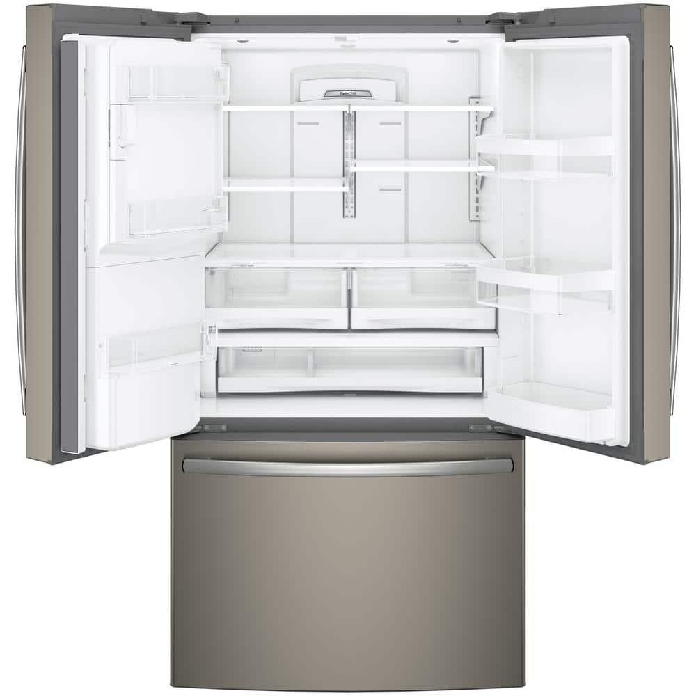 GE Appliances 35.75" Energy Star® French Door 27.8 Cu. Ft. Refrigerator GFE28GMKES