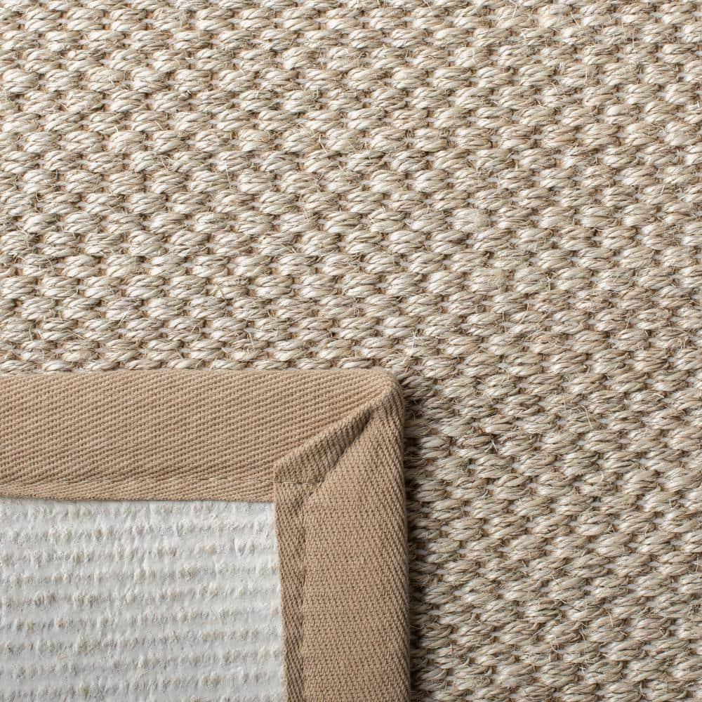Natural Fiber NF143 Power Loomed Accent Rug - Marble/Linen - 2'x3' - Safavieh.